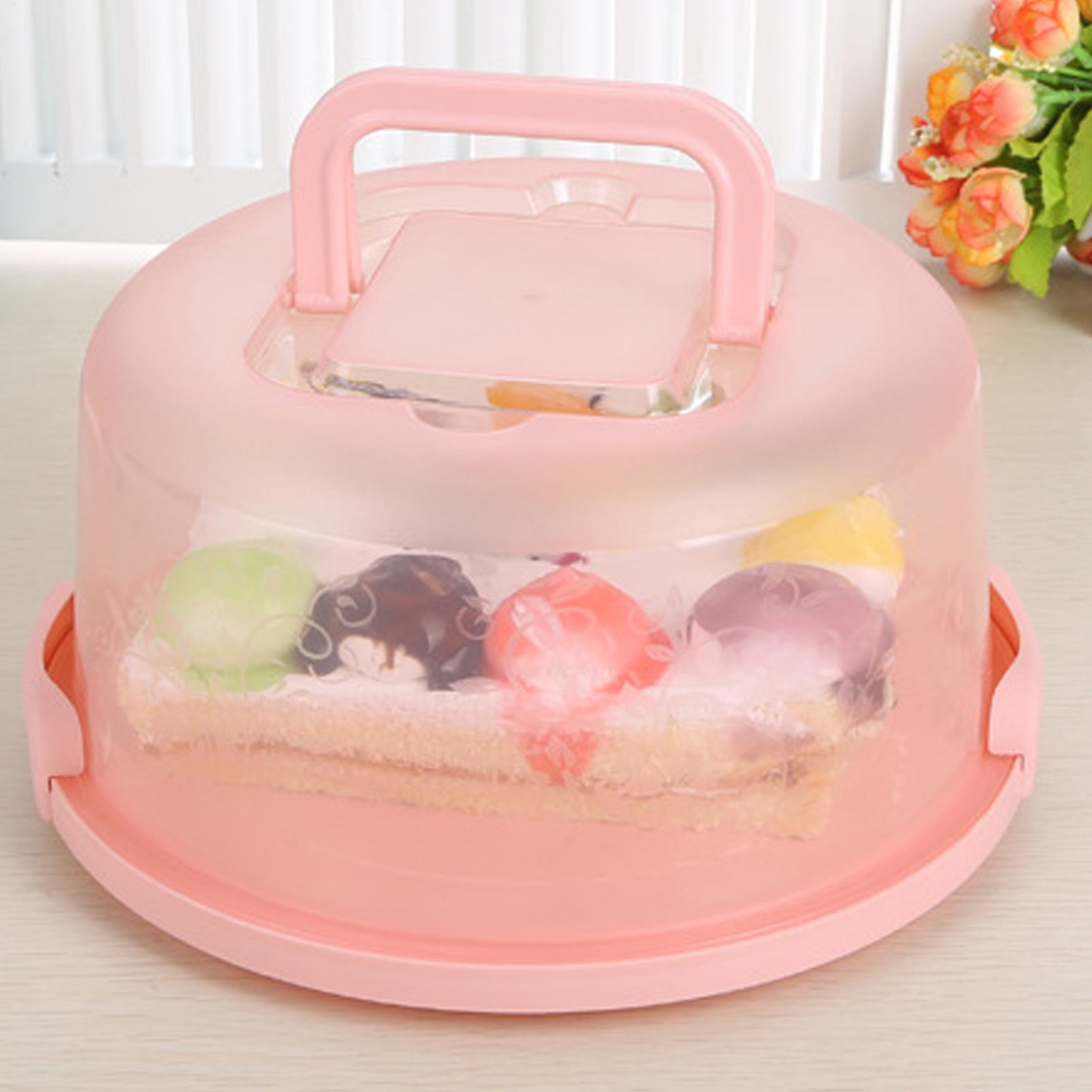 Home Improvement Help - Handheld Cake Carrier Reusable Airtight Box