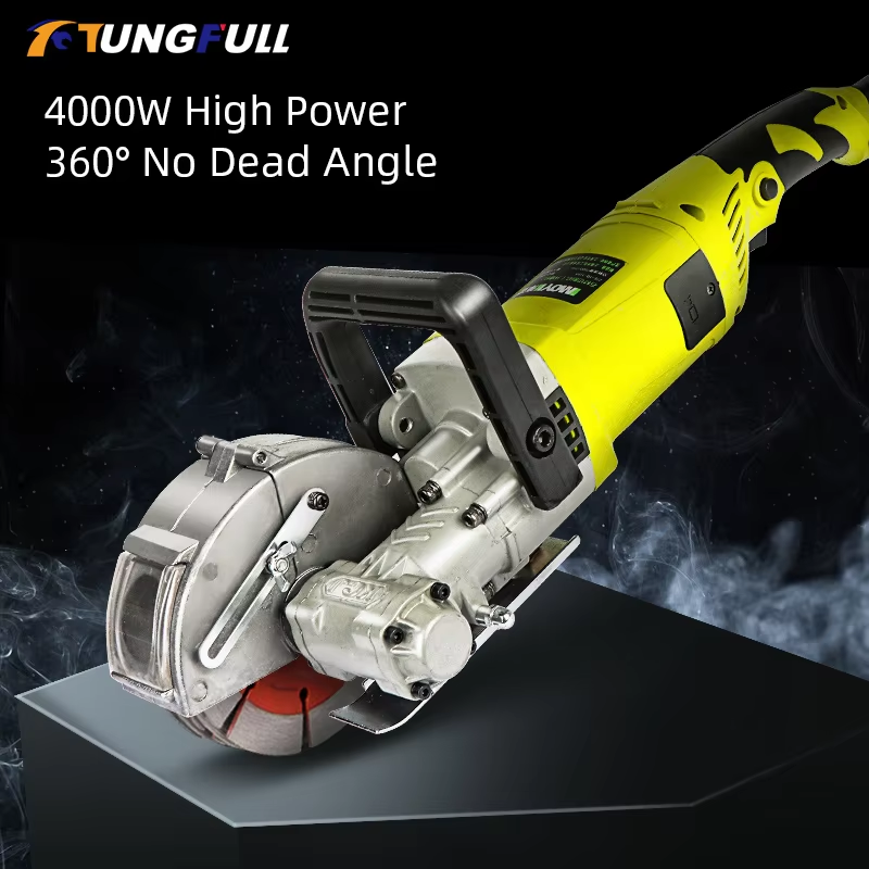 Home Improvement In Usa - 220V Electric Wall Chaser Groove Cutting