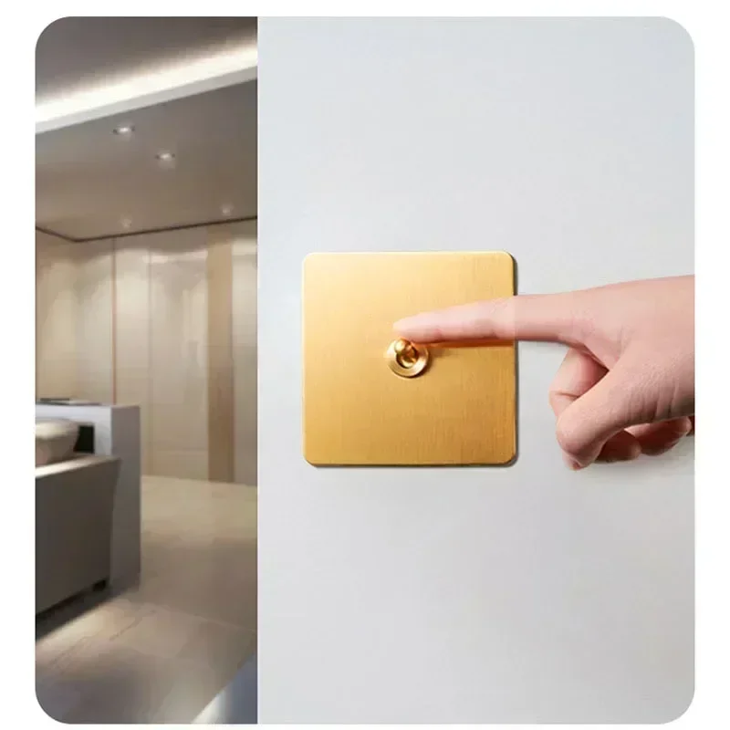 Wall Light Toggle Switch Gold  - Home Improvement Ideas recensione e prezzo