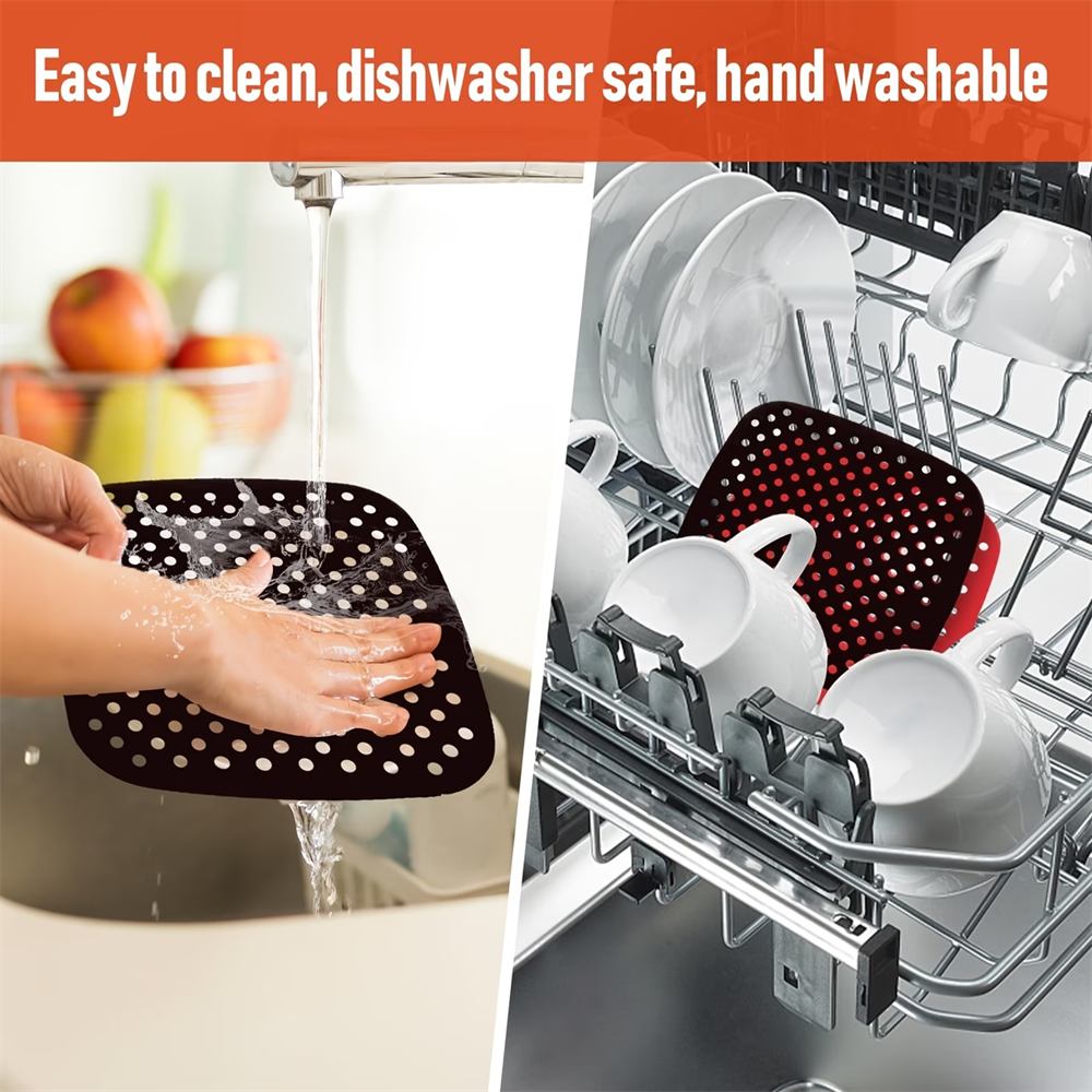 Reusable Air Fryer Pad, Silico - Home Improvement Help recensione e prezzo