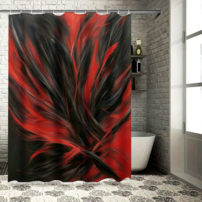 Red and Black Abstract Print S - Home Improvement Ideas recensione e prezzo