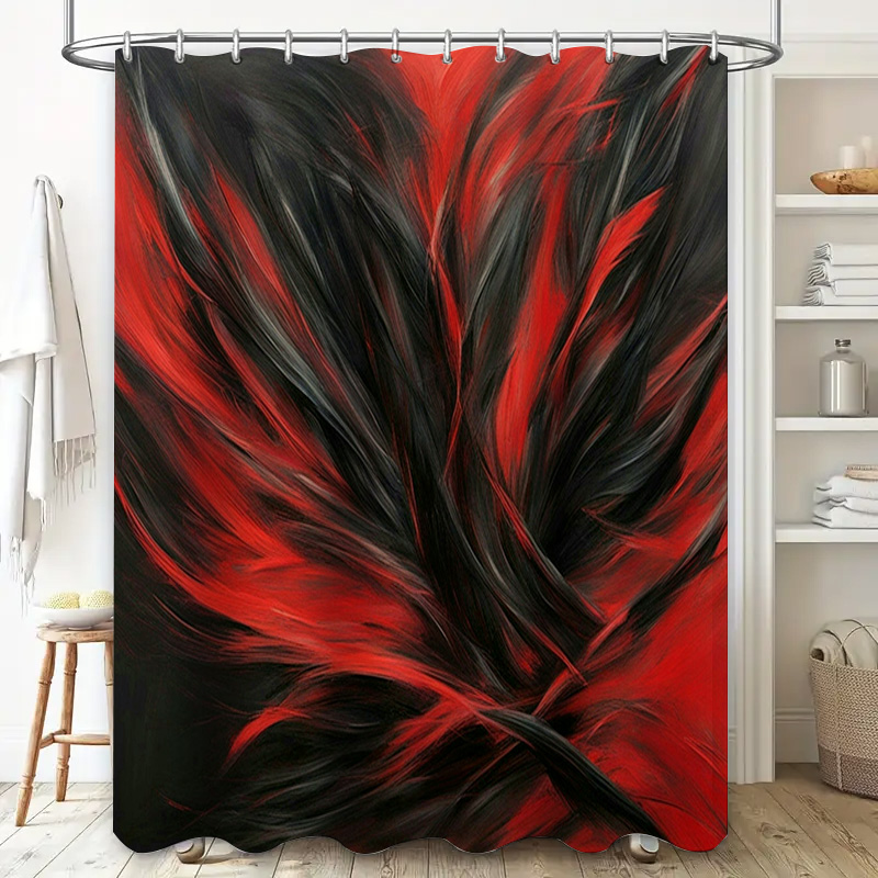 Red and Black Abstract Print S - Home Improvement Ideas recensione e prezzo