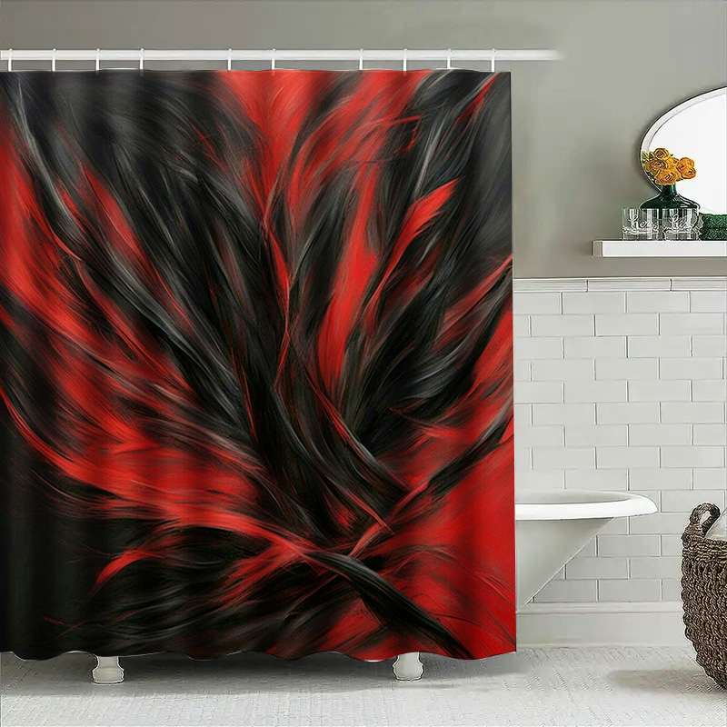 Red and Black Abstract Print S - Home Improvement Ideas recensione e prezzo