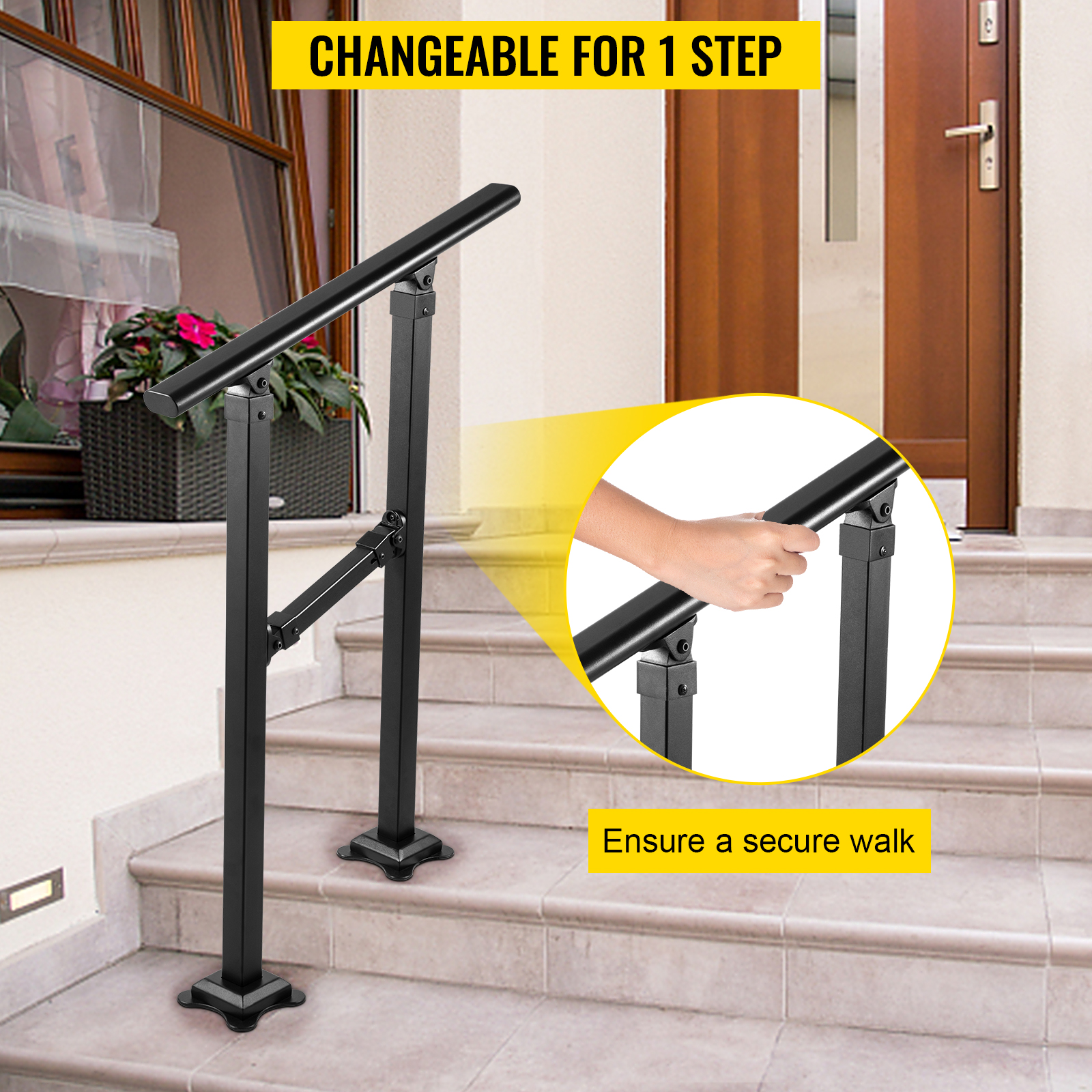 SucceBuy Iron Handrail Stair R - Home Improvement Fence recensione e prezzo