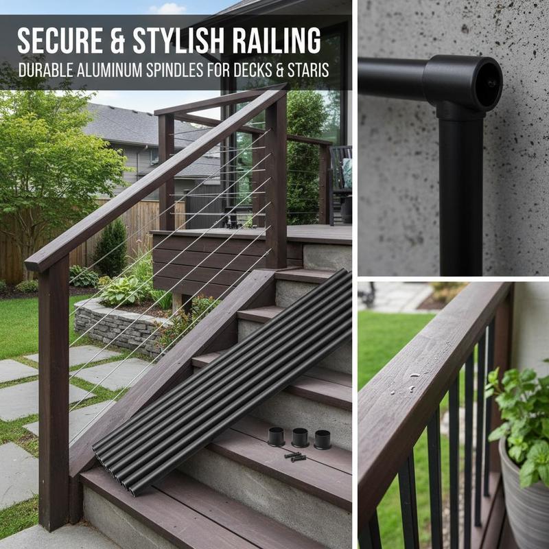 Aluminum Staircase Spindles 26 - Deck Screw Stainless recensione e prezzo
