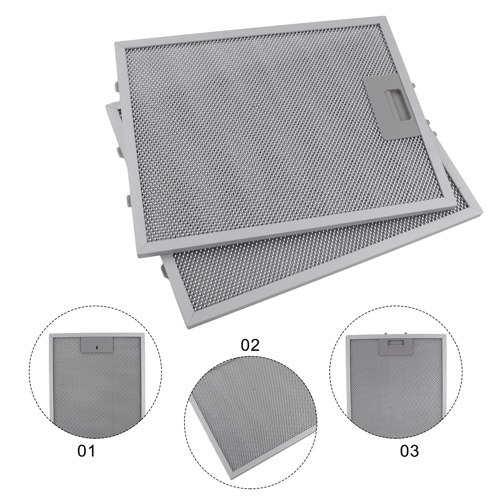 2pcs/set Range Hood Filter Ven - Home Improvement Kitchen Set recensione e prezzo