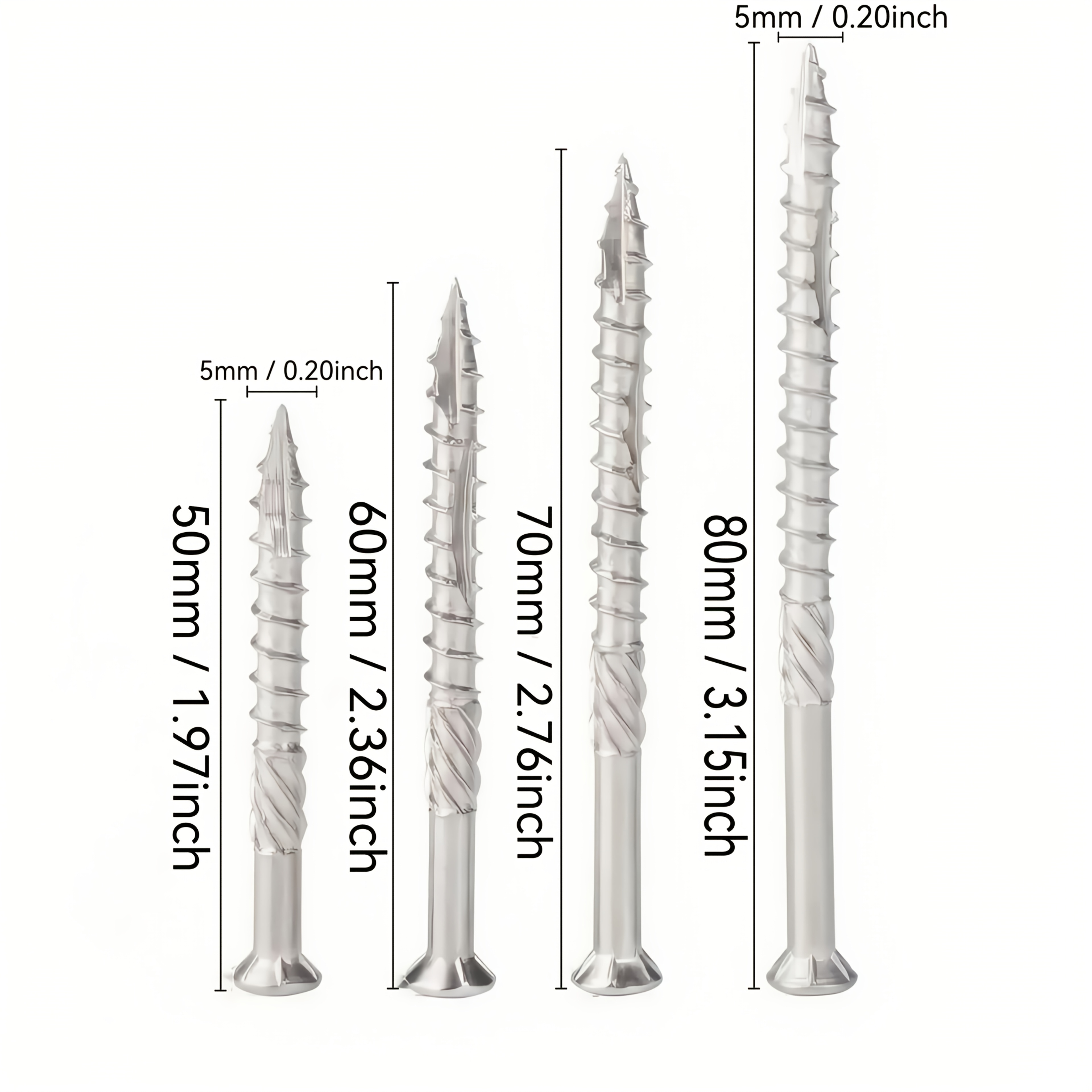 36pcs（Four sizes） Stainless St - Deck Screw Stainless recensione e prezzo