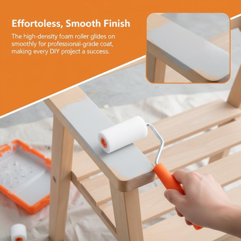6Pcs Foam Paint Roller Kit 2 I - Home Improvement Ideas recensione e prezzo