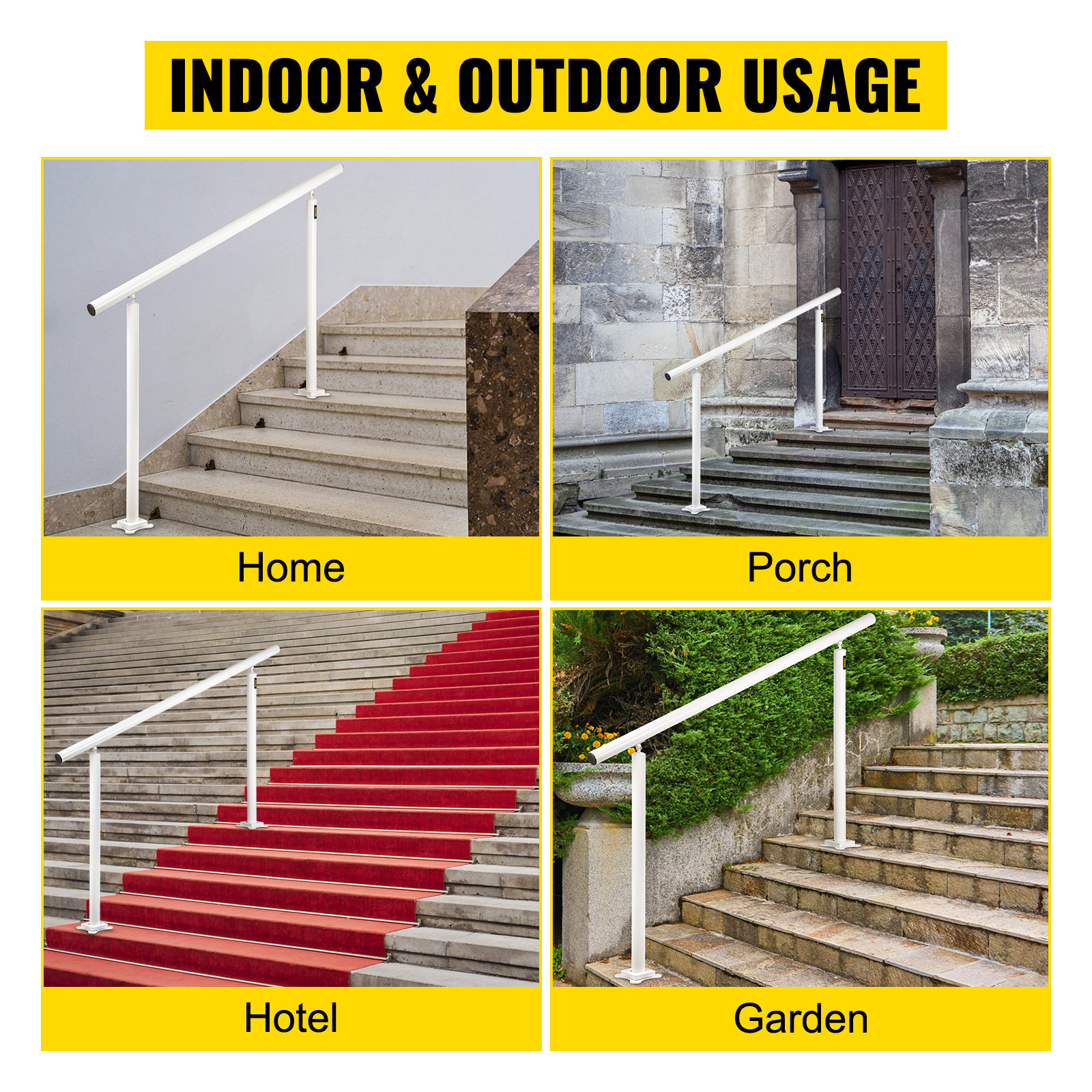 SucceBuy Handrail for Outdoor  - Home Improvement Fence recensione e prezzo