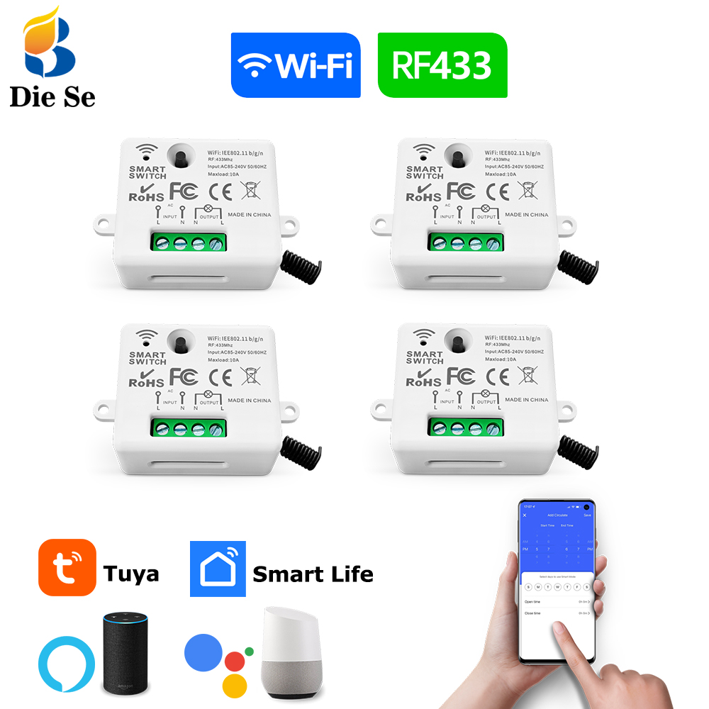 Tuya WiFi Smart Light Switch 4 - Home Improvement Ideas recensione e prezzo