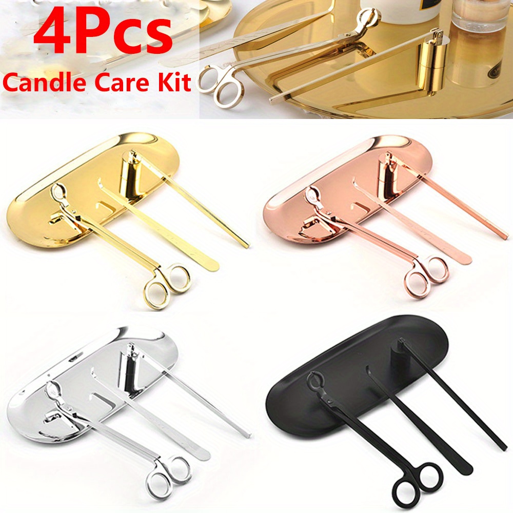 4pcs/set Luxury Candle Care Ki - Home Improvement Help recensione e prezzo