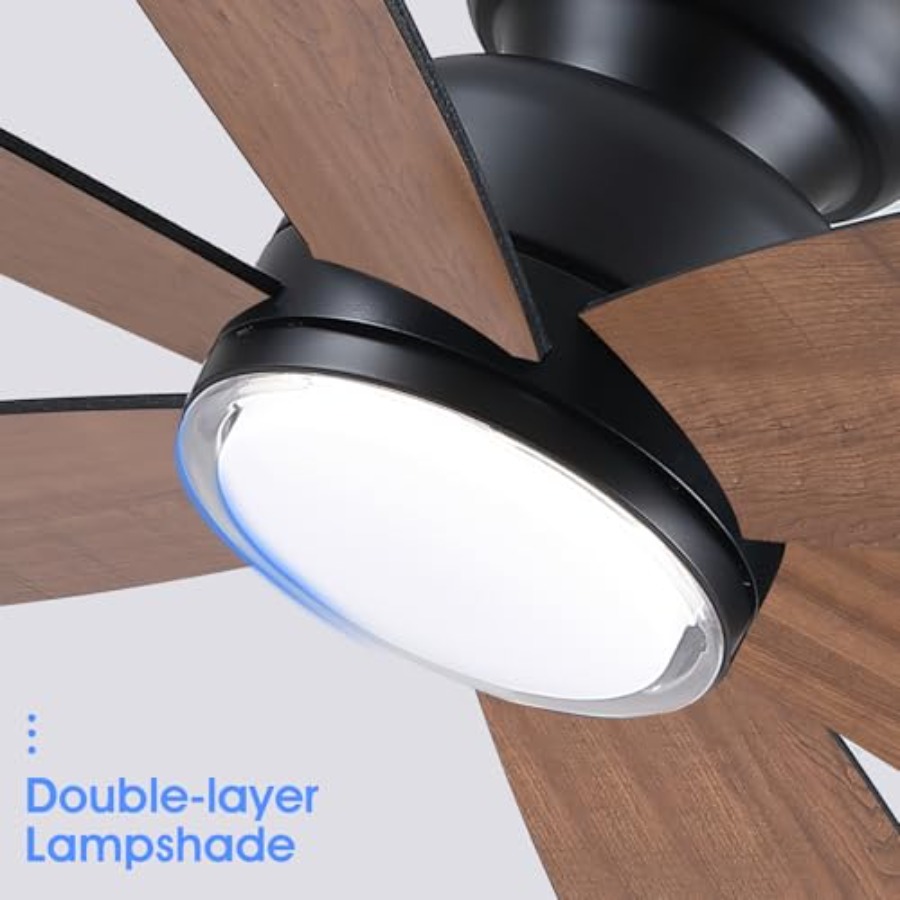 Rustic Ceilg Fans with Lights, - Ceiling Fan Mount recensione e prezzo