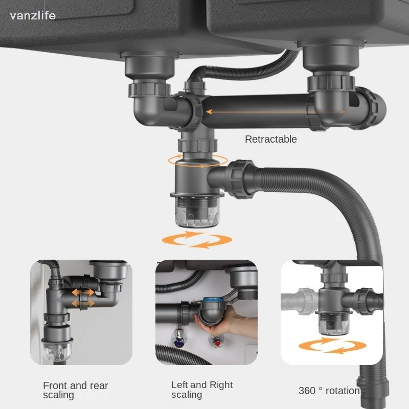 Kitchen Sink Drainer Set Veget - Home Improvement Kitchen Set recensione e prezzo