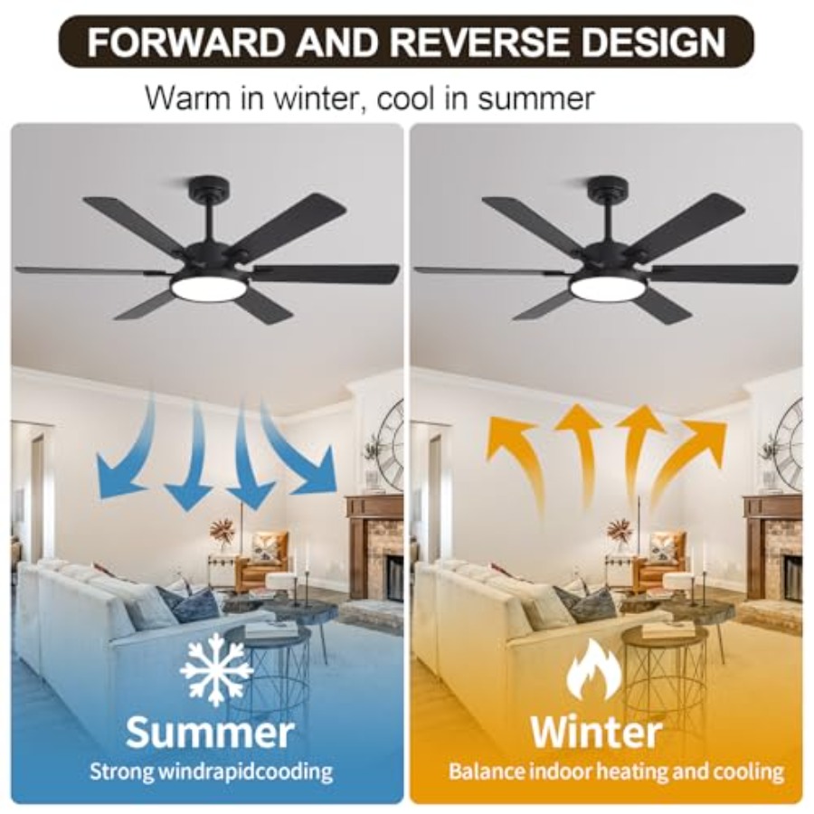 52in Black Low Profile Ceiling - Ceiling Fan Mount recensione e prezzo