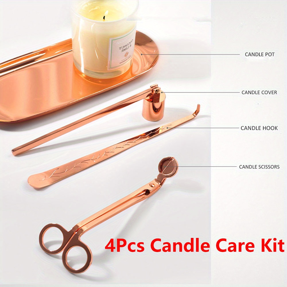 4pcs/set Luxury Candle Care Ki - Home Improvement Help recensione e prezzo