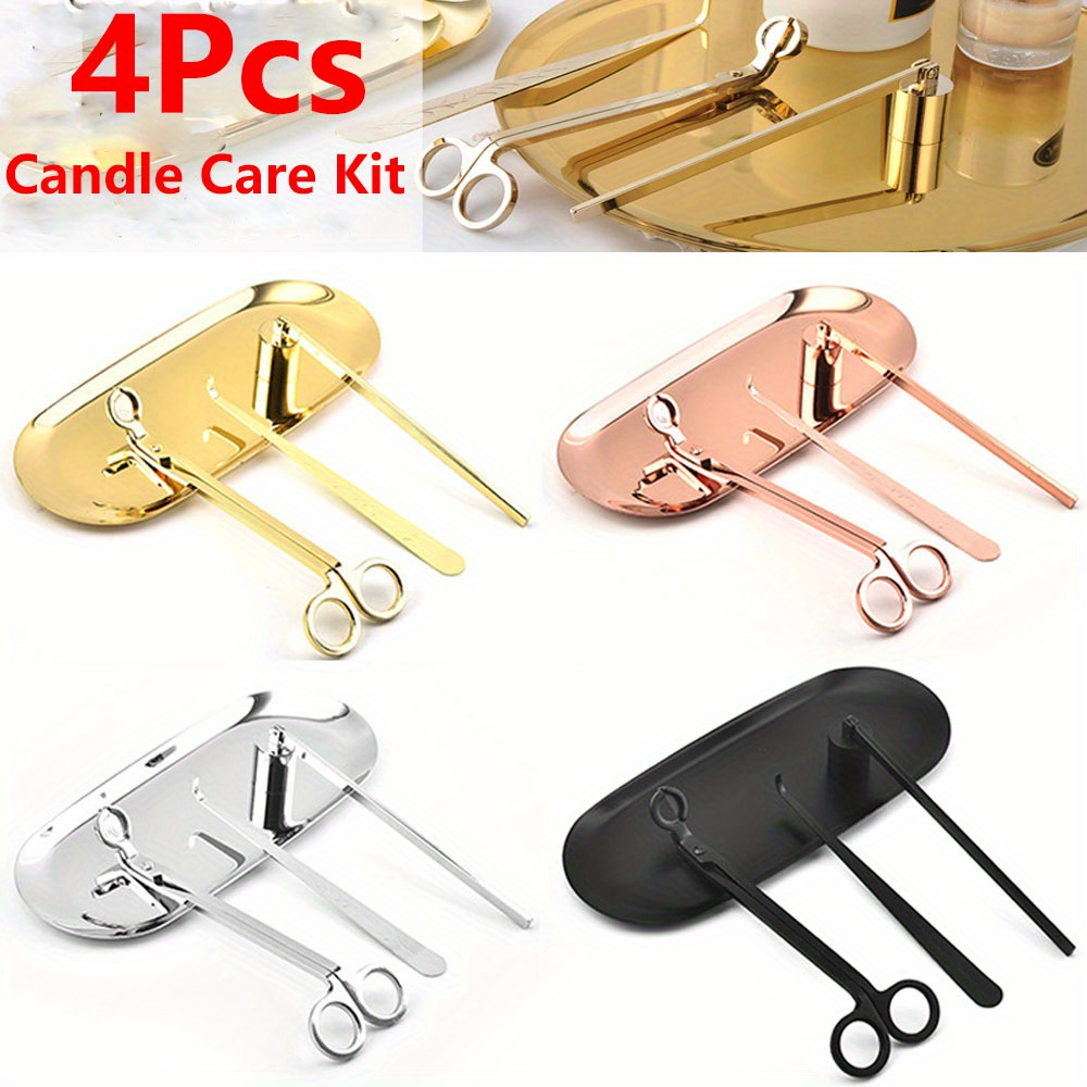 4pcs/set Luxury Candle Care Ki - Home Improvement Help recensione e prezzo