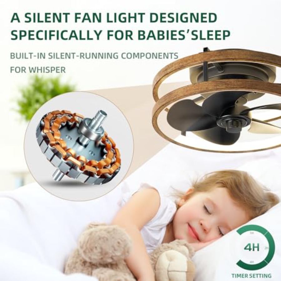 13 Inch Small Ceiling Fan with - Ceiling Fan Mount recensione e prezzo