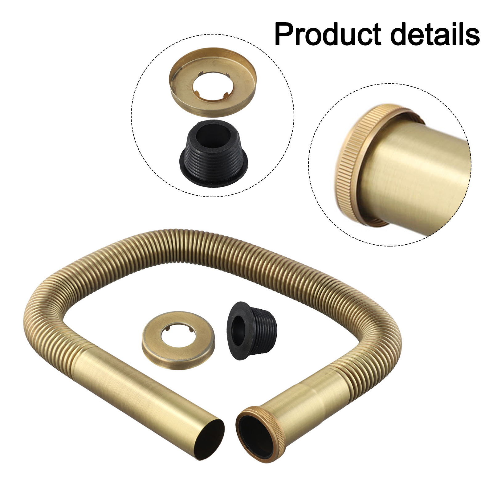 1pc Flexible Hose Brass Hose S - Home Improvement In Usa recensione e prezzo