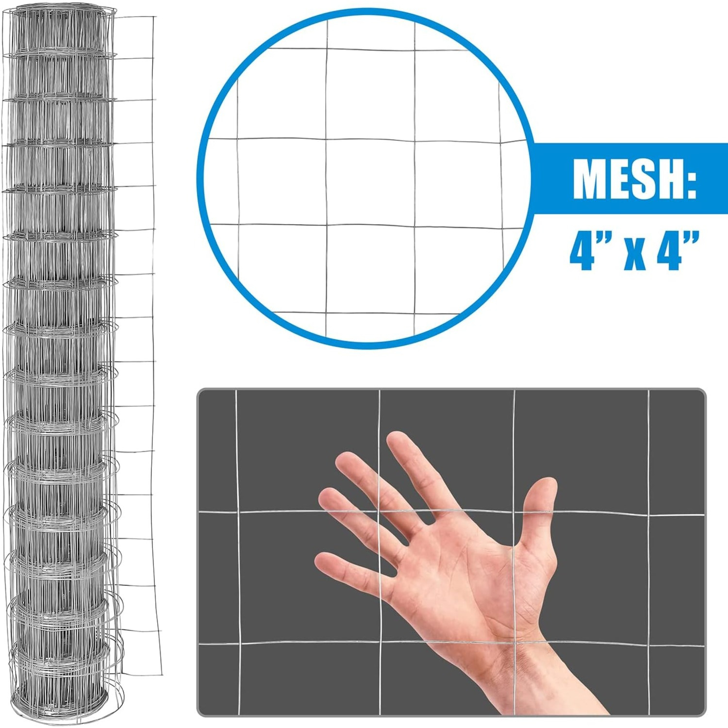 CAPHAUS 16 Gauge Galvanized We - Home Improvement Fence recensione e prezzo