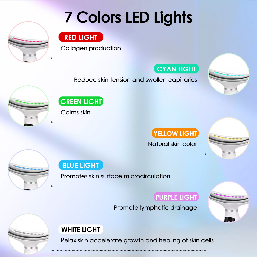 7 Colors LED Lights Face Neck  - Home Improvement In Usa recensione e prezzo