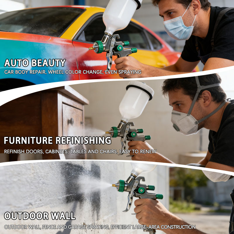 Pneumatic Air Spray Gun High A - Home Improvement Sales recensione e prezzo