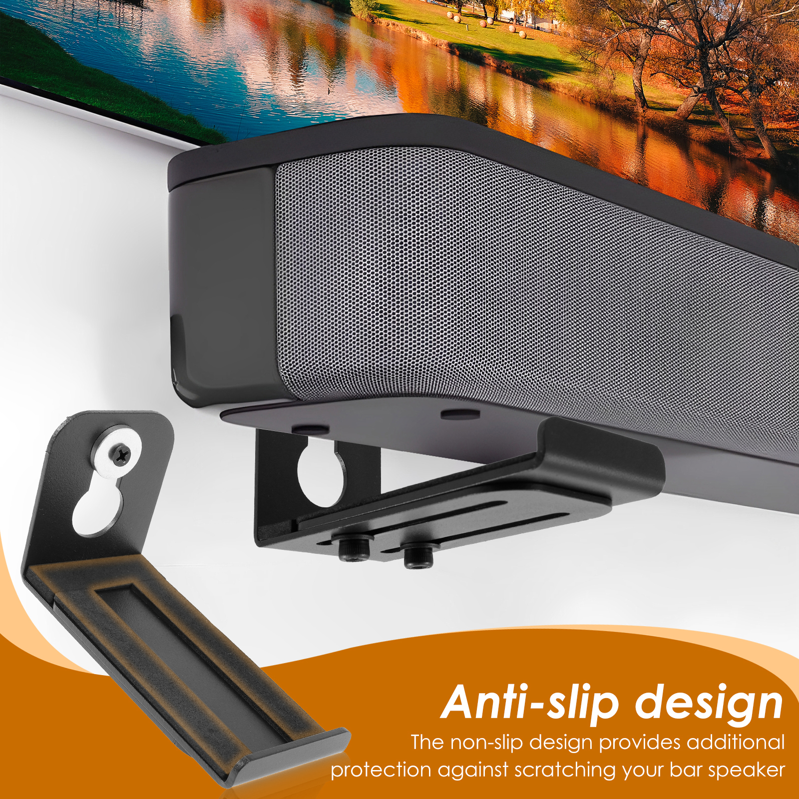 2Pcs Soundbar Speaker Stands W - Home Improvement Help recensione e prezzo