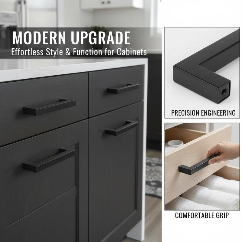 Slim Square Drawer Hardware 3. - Home Improvement Kitchen Set recensione e prezzo