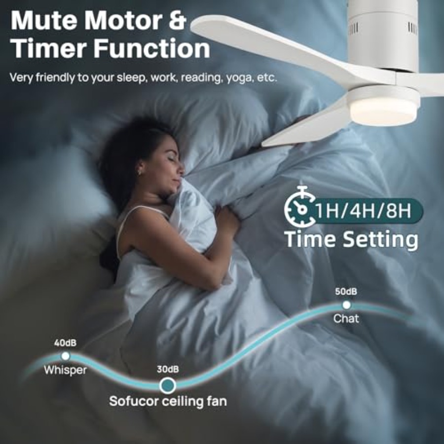 52 Inch Smart Ceiling Fan with - Ceiling Fan Mount recensione e prezzo