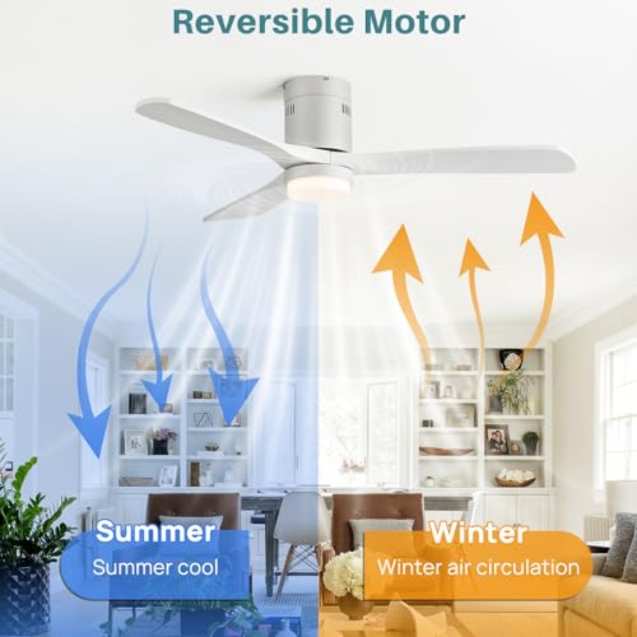 52 Inch Smart Ceiling Fan with - Ceiling Fan Mount recensione e prezzo