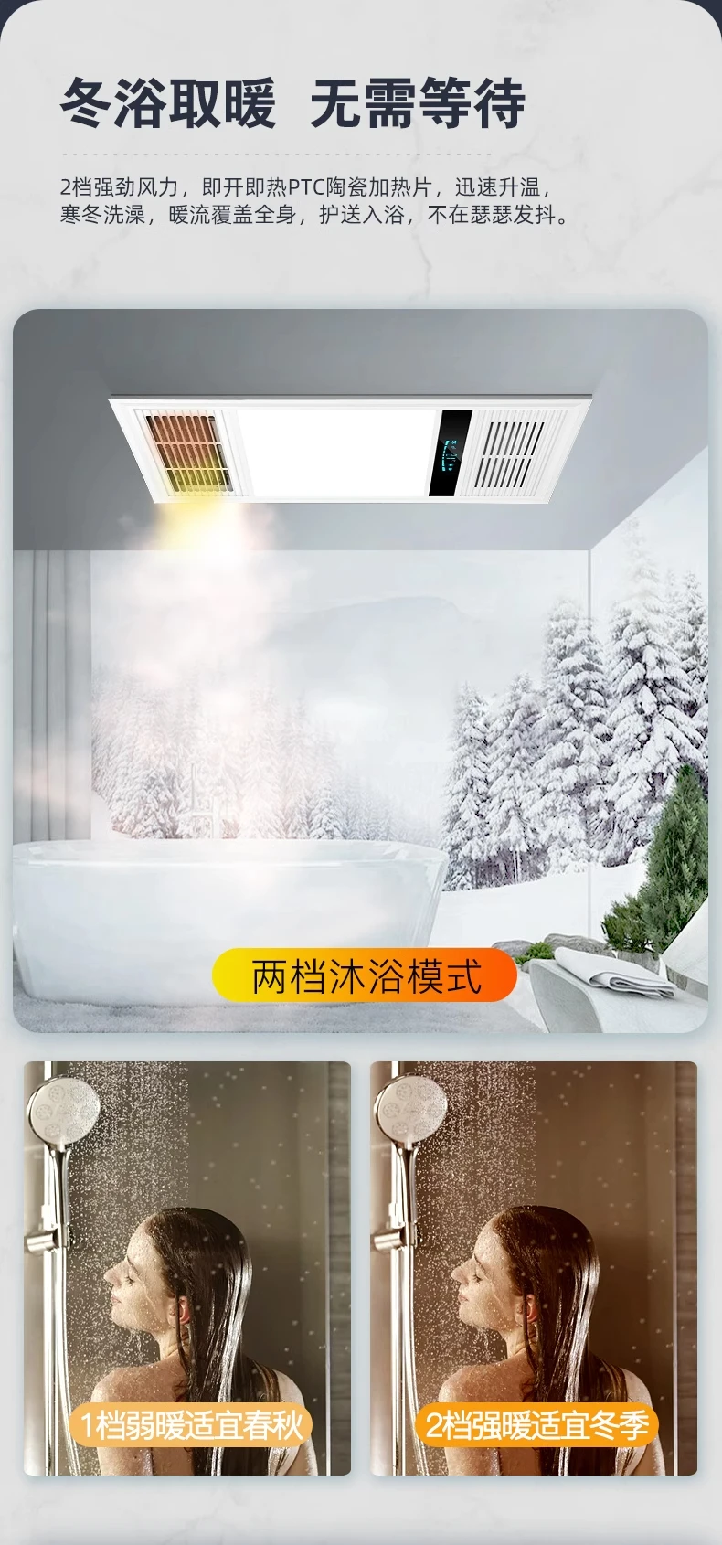 220V Bathroom Exhaust Fan with - Ceiling Fan Mount recensione e prezzo