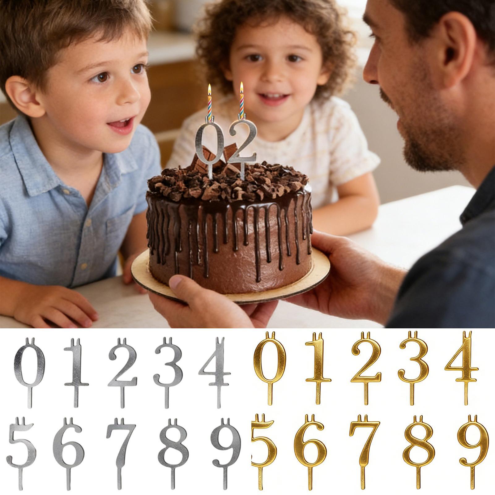 10pcs 0-9 Number Cake Toppers  - Home Improvement Help recensione e prezzo